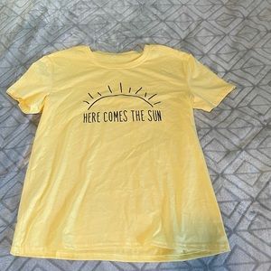 Here comes the sun!!!